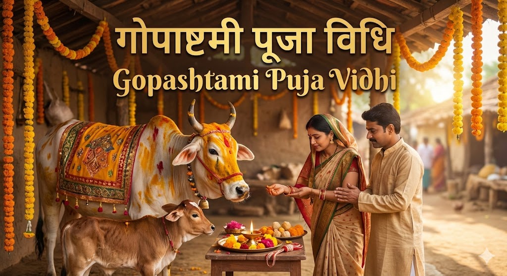 Gopashtami Puja Vidhi गोपाष्टमी पूजन विधि
