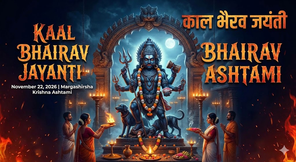 Kaal Bhairav Jayanti Bhairav Ashtami काल भैरव जयंती भैरव अष्टमी