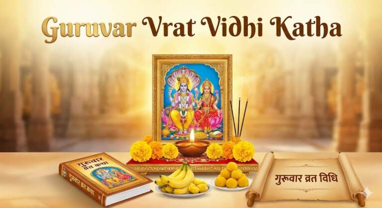 Guruvar Vrat Vidhi Katha गुरुवार व्रत की सम्पूर्ण विधि कथा व महत्त्व