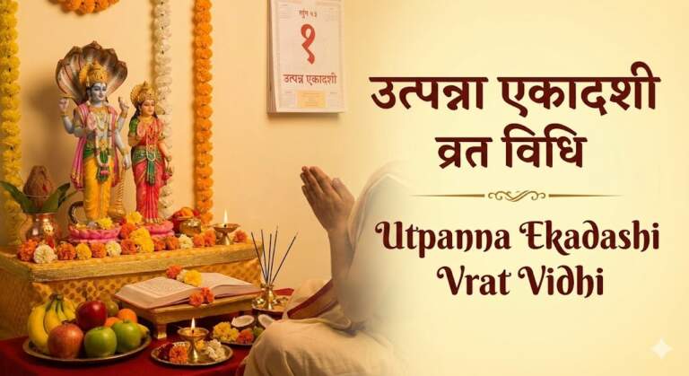 Utpanna Ekadashi Vrat Vidhi | उत्पन्ना एकादशी व्रत विधि