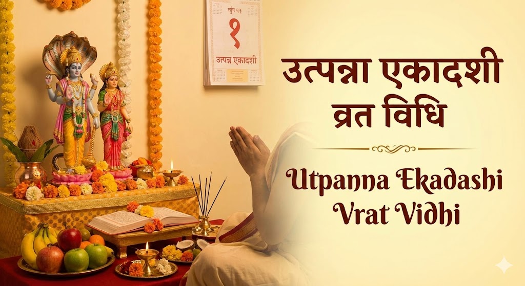 Utpanna Ekadashi Vrat Vidhi | उत्पन्ना एकादशी व्रत विधि