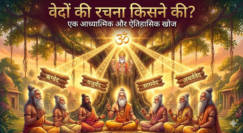 Vedon ki Rachna Kisne ki hai | वेदों की रचना किसने की