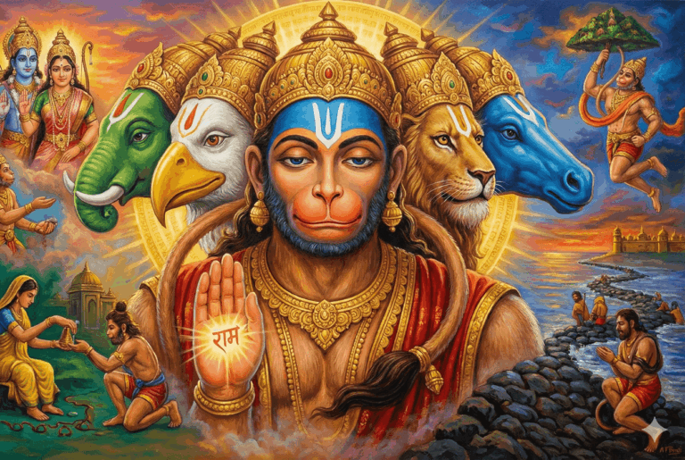 Panchmukhi Hanuman Kavach पंचमुखहनुमत्कवचम्