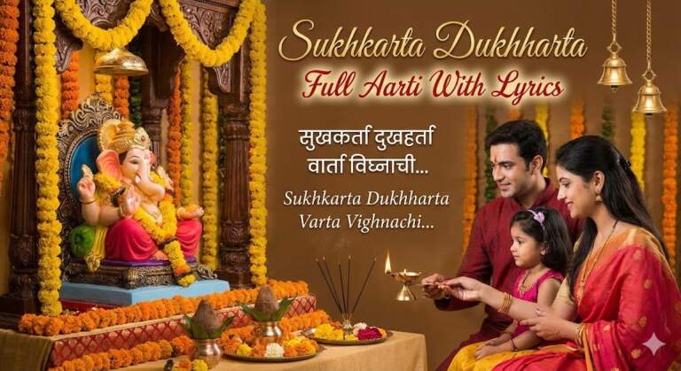 Sukhkarta Dukhharta Full Aarti With Lyrics