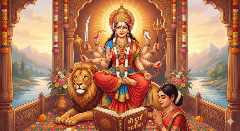 श्री दुर्गा चालीसा (अर्थ सहित) – Shri Durga Chalisa in Hindi