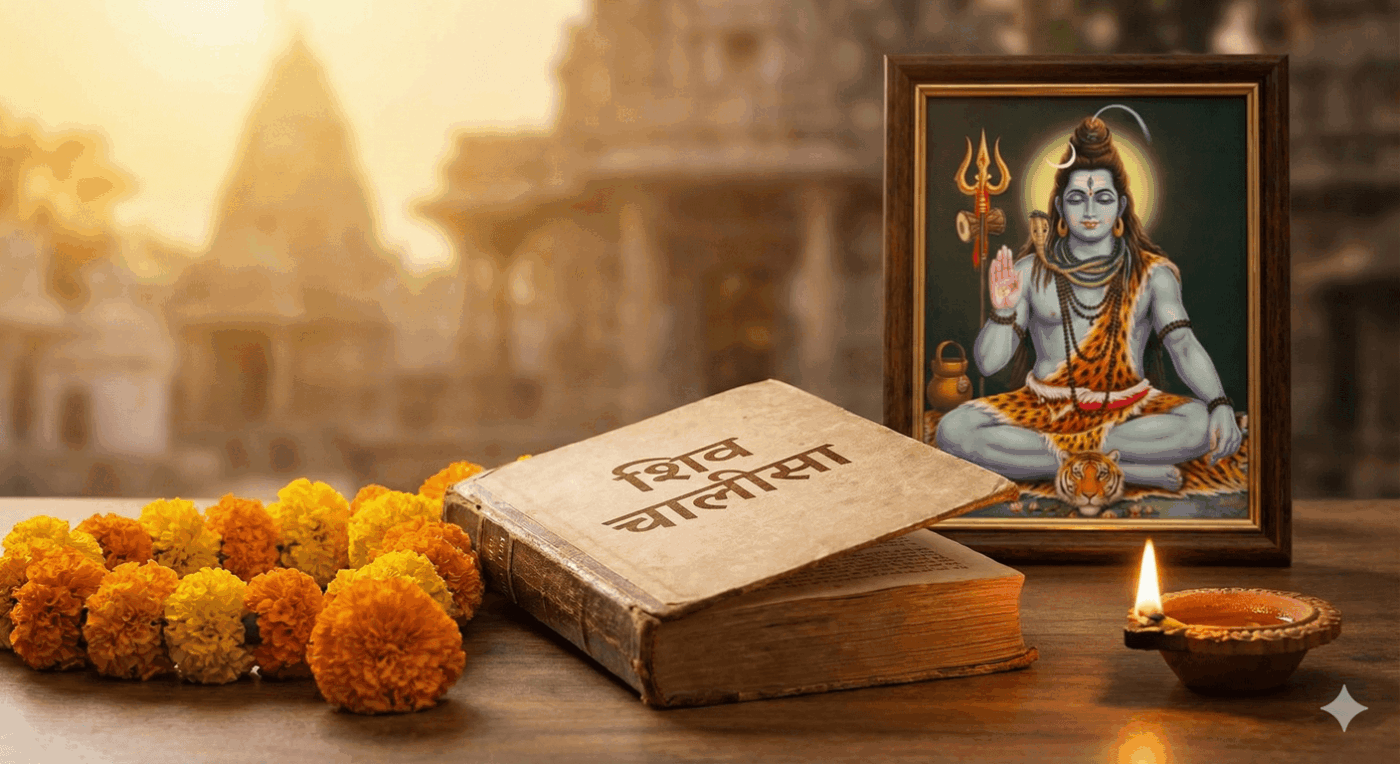 श्री शिव चालीसा (Shri Shiv Chalisa) – पाठ, लाभ और महत्व | Complete Lyrics & Benefits