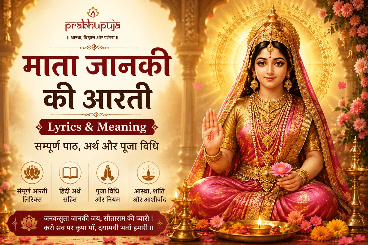 माता जानकी की आरती: लिरिक्स, हिंदी अर्थ, पूजन विधि एवं महत्व (Mata Janki Ki Aarti Lyrics & Meaning)